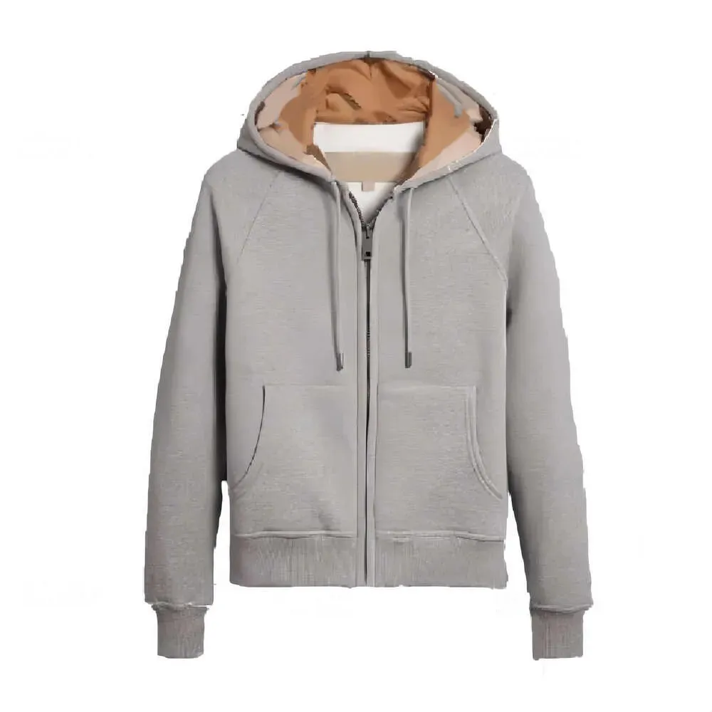 Burburryly Hoodie Womens Women Burbureys Jacket Outerwear Burrburry Coat Female Suede Coat Men Warm Burberylys Hoodie Designer Burrberrry Hoodie