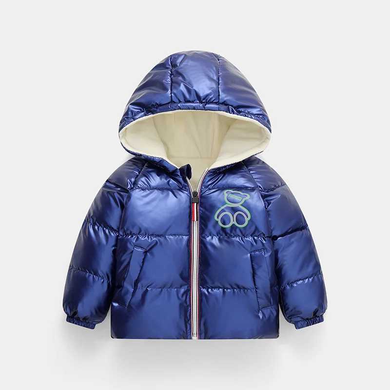 Boys Down Jacket Coat Overcoat Cotton 2022 Lasted Warm Thicken Winter Plus Size Childrens Clothing Y251023