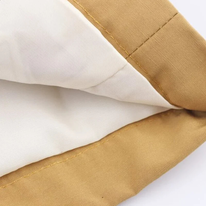 Solid Color Trench Coat Simple Fashionable Jacket Lady Loose High Collar Wind Protection Outerwear Streetwear 251018