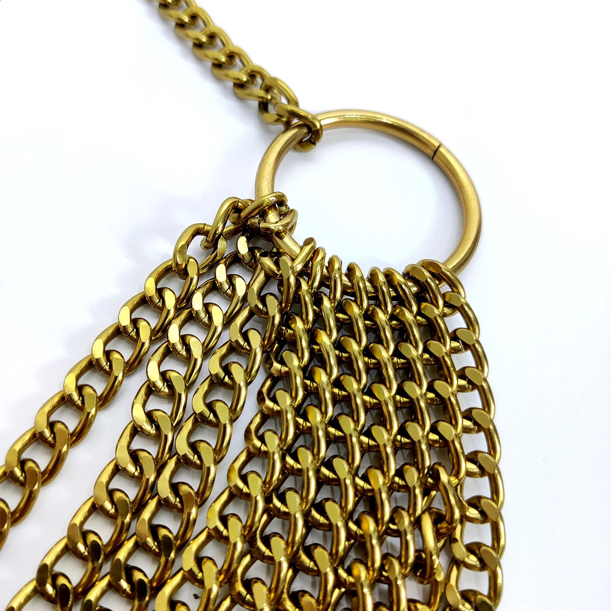 Hiphop Punk Gold Chain Belt Female Waist Dress Silver Metal Pants Waistband Jeans Belts for Women High Quality Y2k 251013