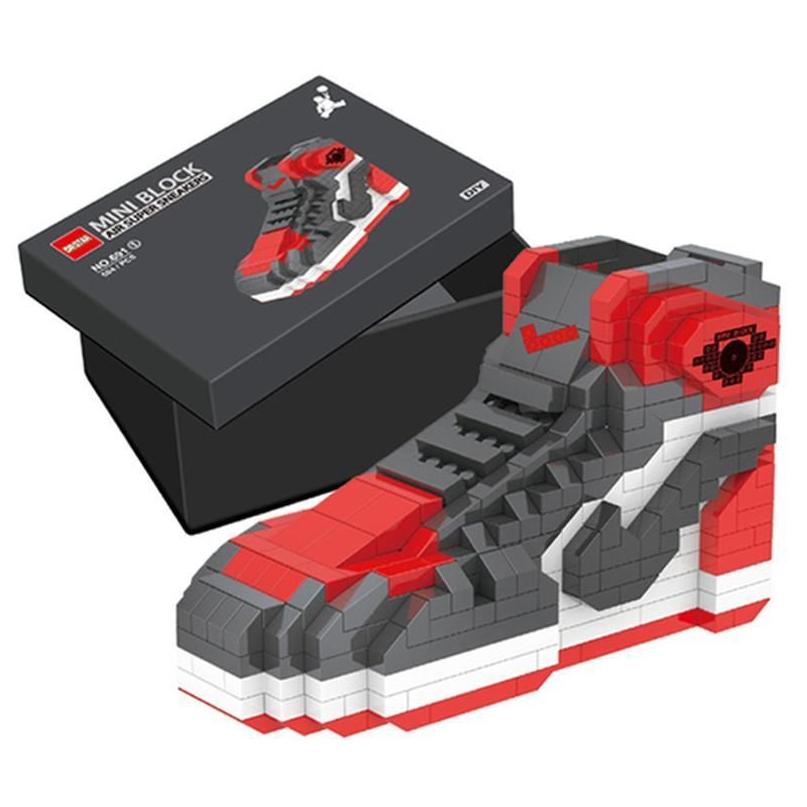 Blocks Diy Mini Building Block Boys Sport Basketball Shoes Sneakers Model Buliding Bricks Toys Assembly For Toy Kids Gifts Drop Deliv Otwuz