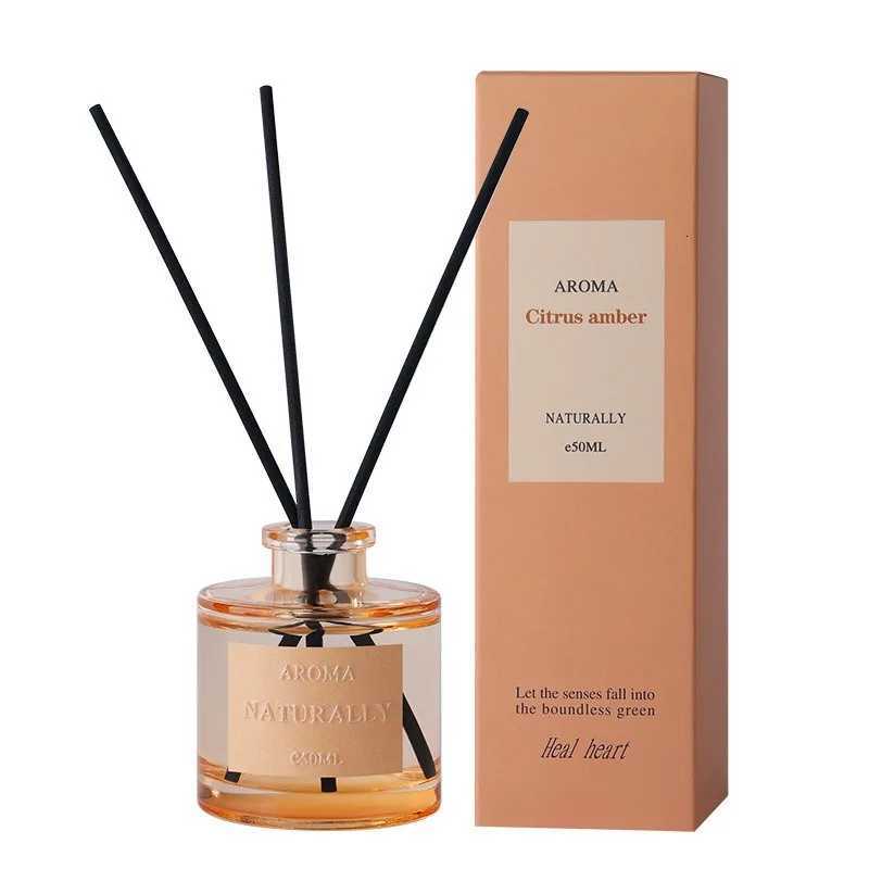 Flameless Reed Diffuser for He Natural Essential Oil Air Freshener with LongLa Fragrance BedroBathro Aratherapy Y251023