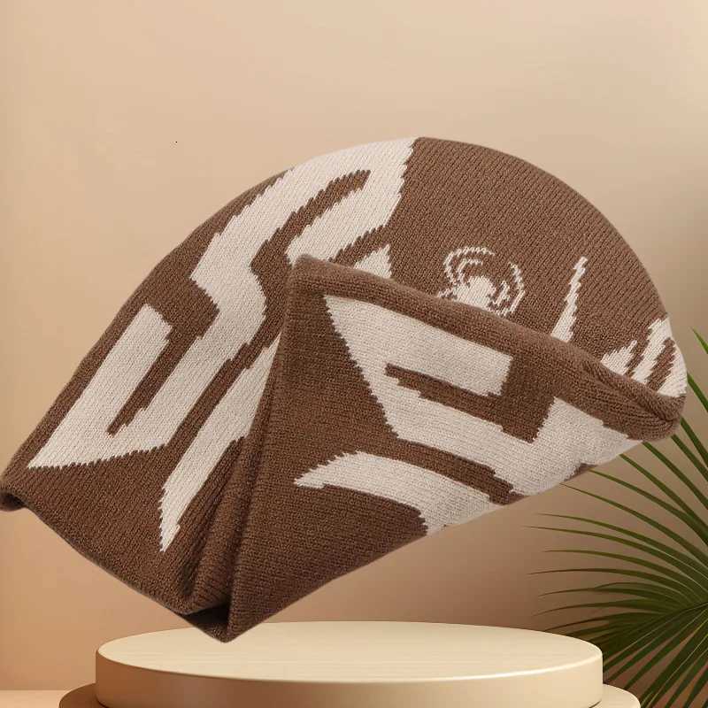 Mens and womens warm brimless beanie for autumn and winter outdoor sports and leisureXJ251023