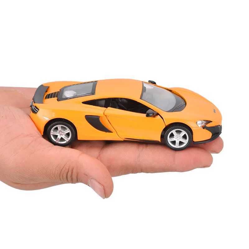136 Simulation McLaren 650s Alloy Racing Sport Car Model Diecast Toy Vehicles Metal Decoration Pull Back Collection Boy ToysT251023