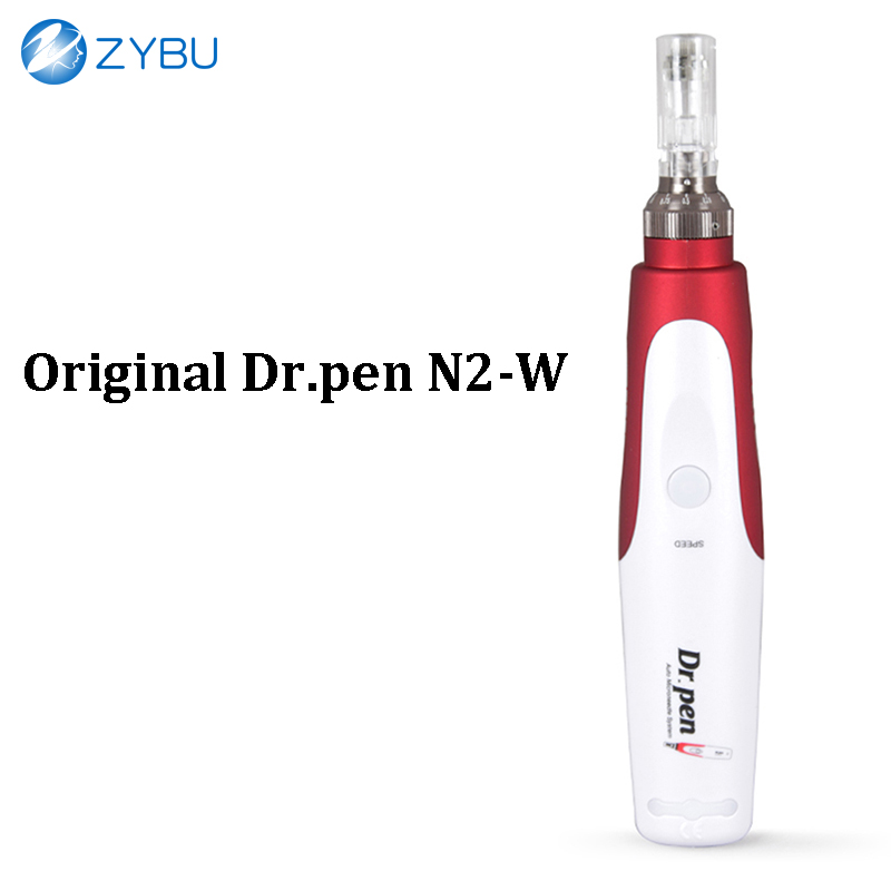 Dr Pen Microneedling Ultima N2 with 12 Pins Needle Cartridges 2pcs Professional Dermapen Beauty Skin Care MTS Face Mesotherapy Derma Pen Rolling Syste