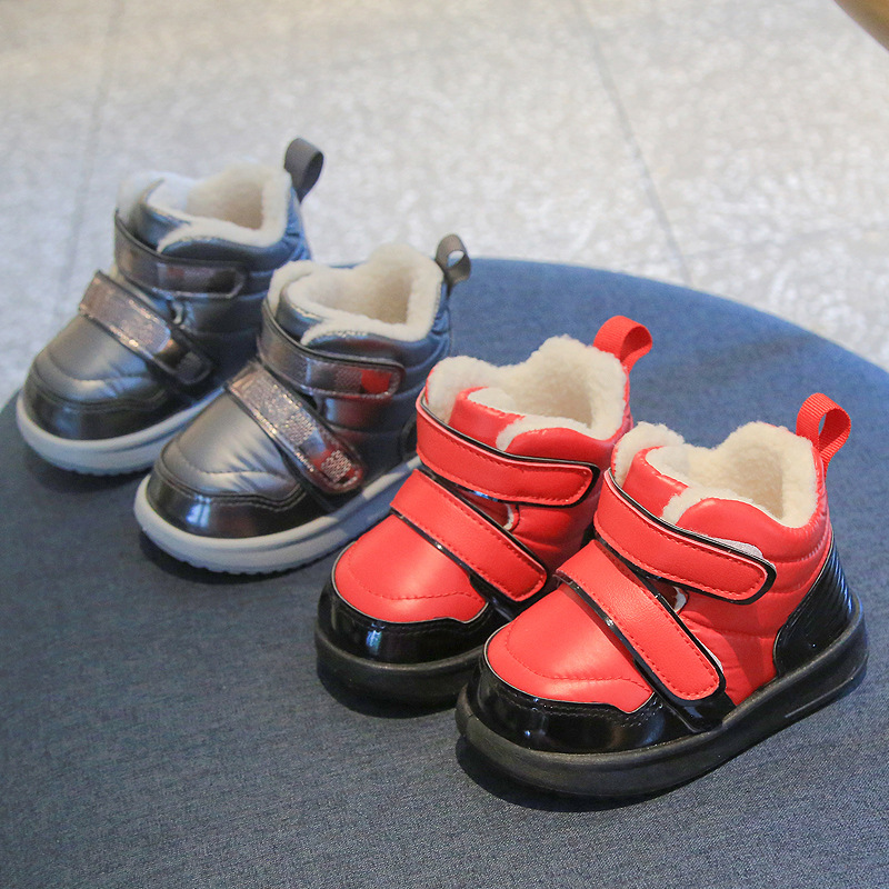 Toddler Infant Winter Fur Boots Shoes Little Kids Warm Furry Plush Shoes Cutefeet Children Snow Boots Sizes 15 - 24 US0.5C-US7.5C C1170