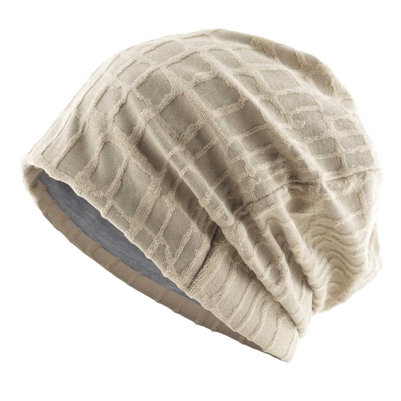 Womens Knit Beanie Checkered Jacquard Slouchy Hat Soft Breathable Autumn Winter Beanie Coffee Shop Aesthetic Casual Unisex HatXJ251023