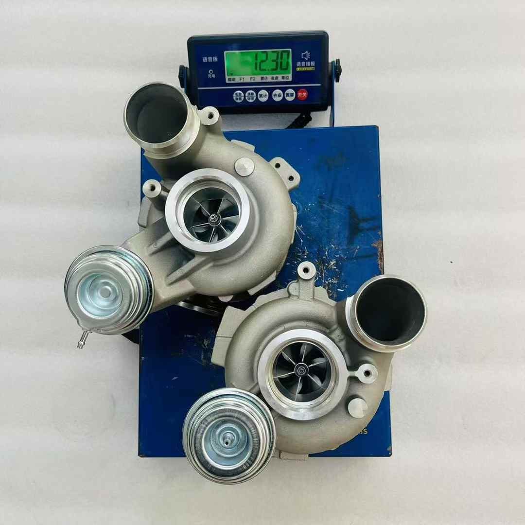 Suitable for 4.4T twin-turbo modified larger turbocharger 800075 800076