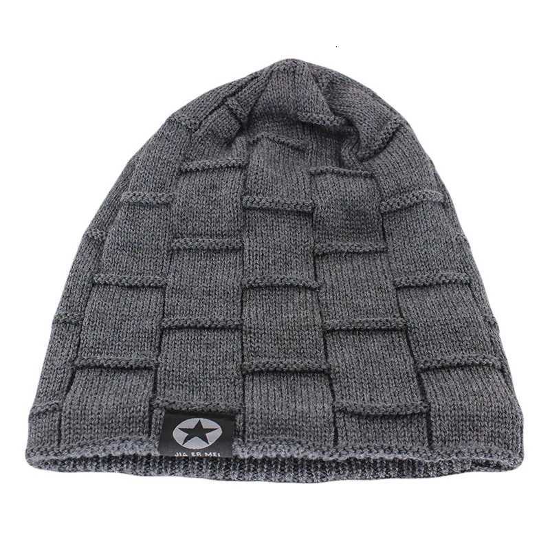 New Unisex Beanie Hat Knit Wool Warm Winter Hat Thick Soft Stretch Hat For Men And Wen Fashion Outdoor Sklies Beanie SaW251023