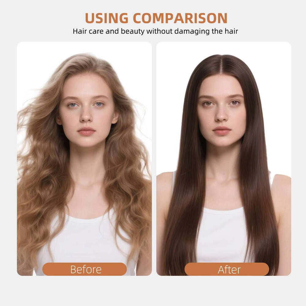 Brand Designer New Product Multifunctional High Speed Power Noise Reduction Constant Temperature Travel Home Straight Hair Curling Iron Integrated Dev