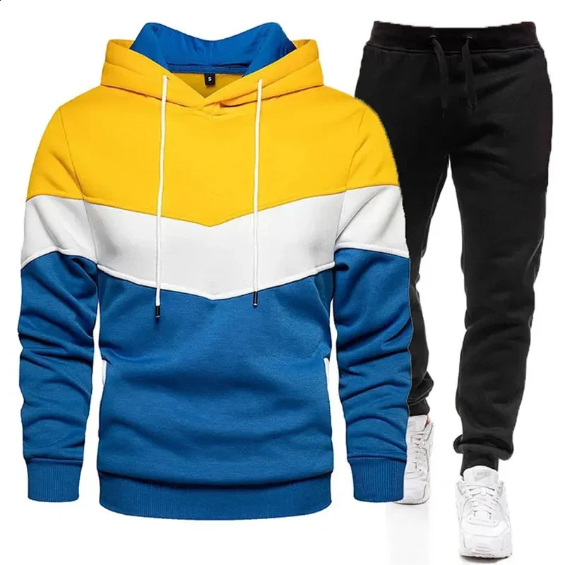 Mens Womans Fashion Leisure Sportswear Outdoor Hoodie Set Sports y HoodiePants Clothing 251023