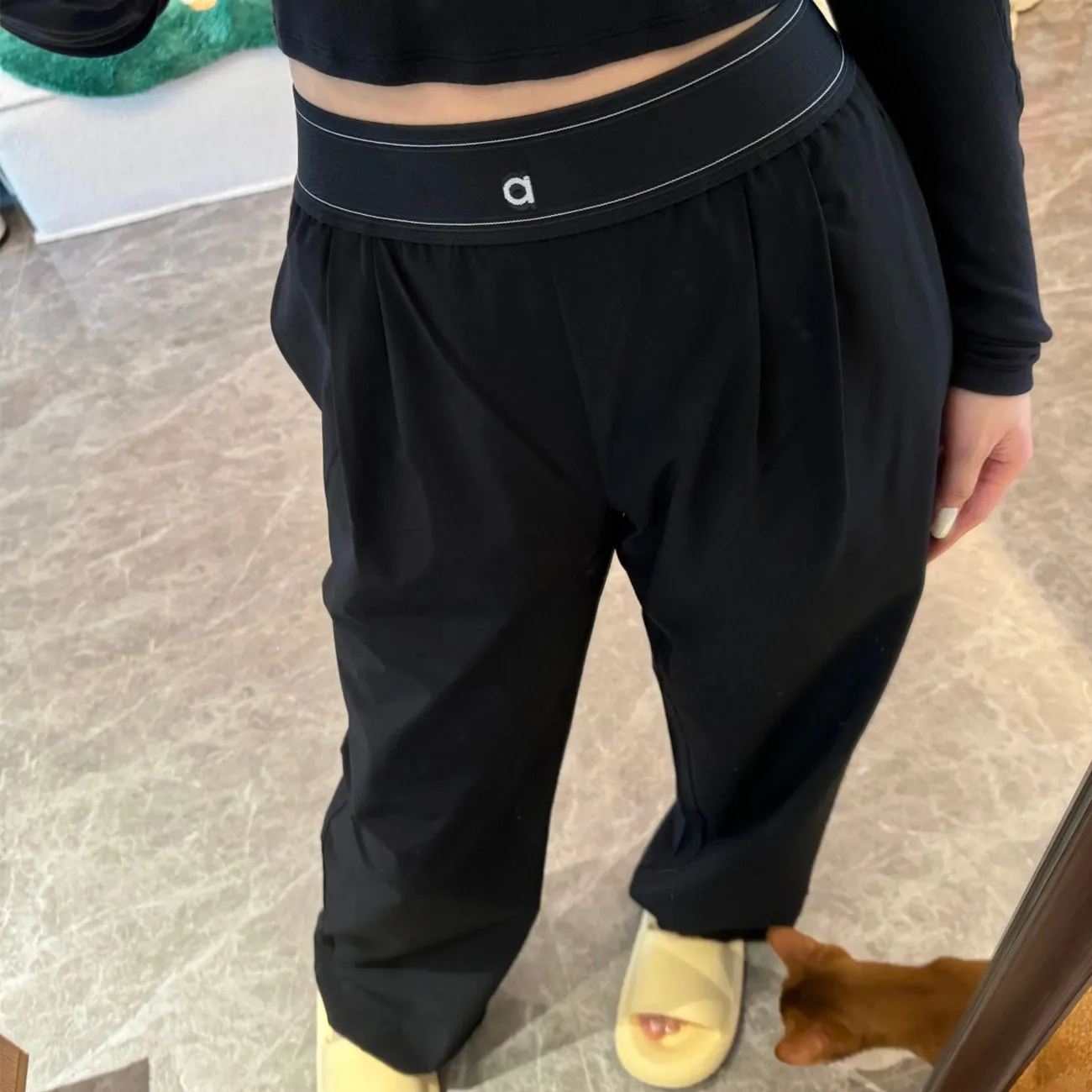 Designer Suit Yoga Pants Women High Waist Sports Straight Pants Comfortable Fashion Wide Leg Pants Yoga OutfitFitness Sacks Overall quick dry technology