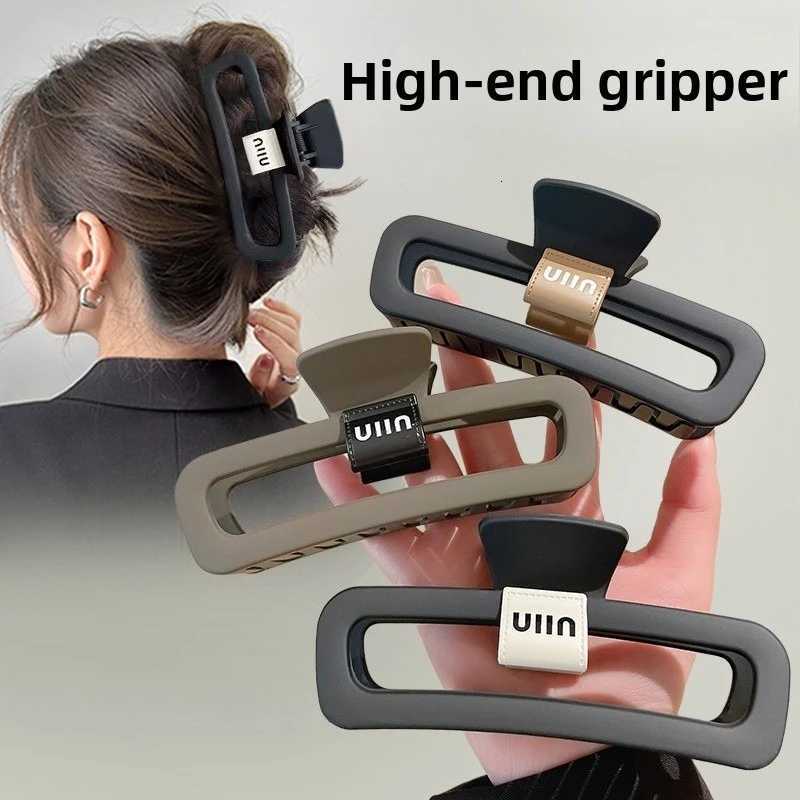 Squaresi hair clips for children new large shark clips simple hair clips back of the updo hair clips and heaear Y251023