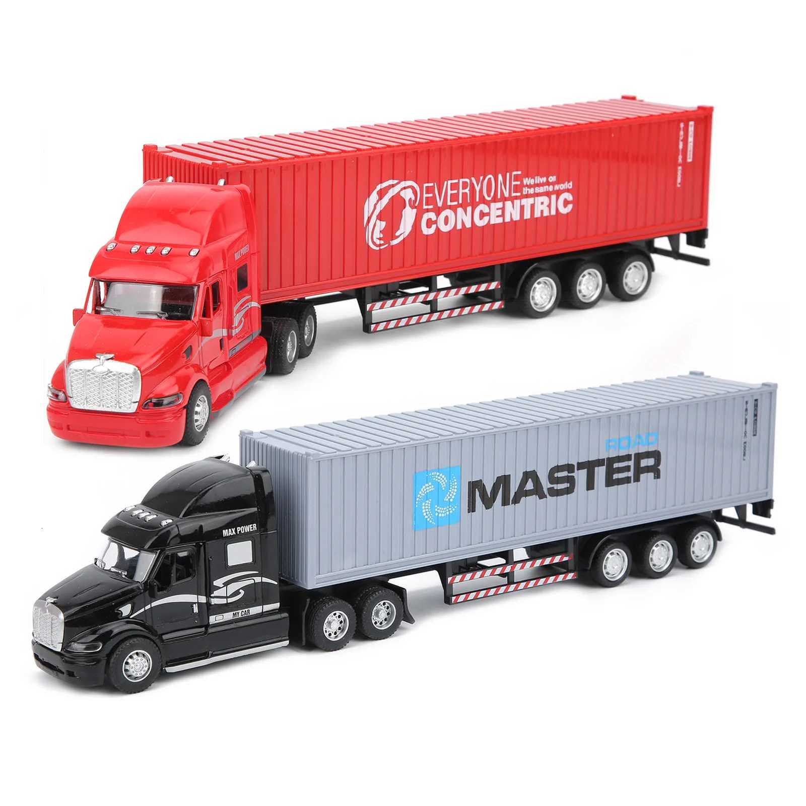 Alloy Car Model Alloy Simulation Container Car Model Children Kid Pull Back Car with Sound Light Children Car Simulation CarT251023