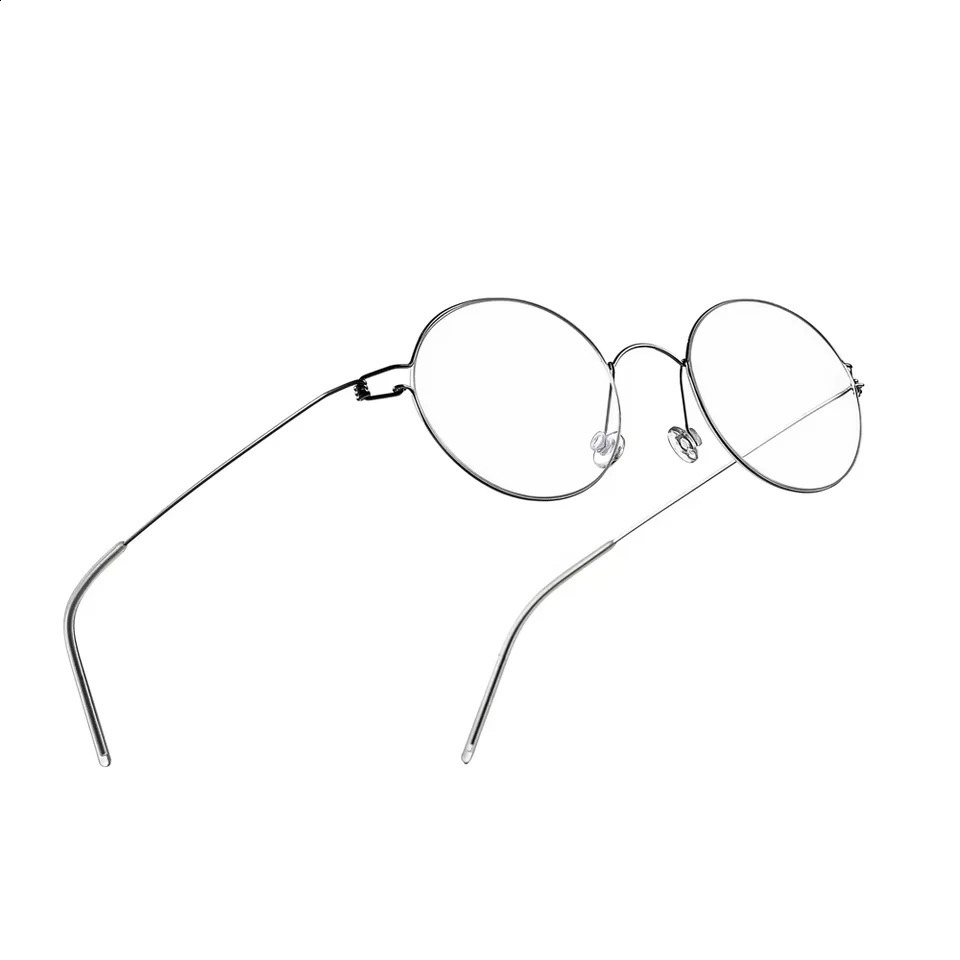 Pure Screwless Eyeglasses Frames Men Women Round Korean Glasses Frame n Eyewear Ultralight spectacles 260509CJ