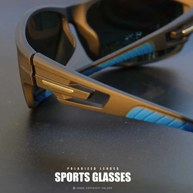 Polarized Sports Sunglasses Premium PurpleBlueRed Photochromic Lenses for Fishing Hiking Adventure TravelW251023