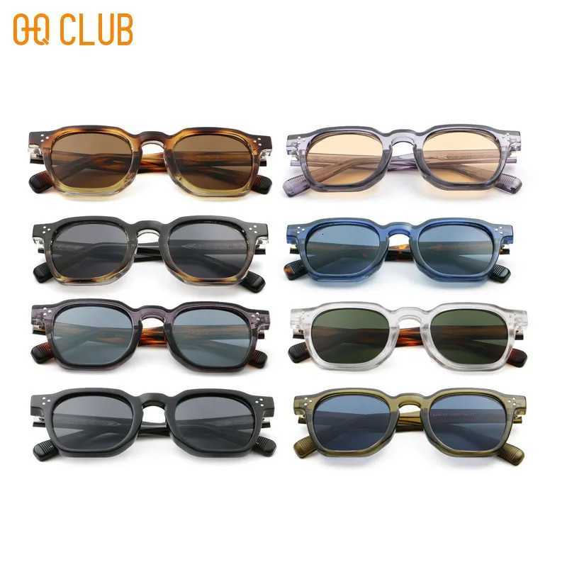 OQ CLUB Retro Punk Polarized Lenses Man Men Sunglasses Square Trends Glasses Women Popular Eyepieces in Sonzya Sunglass WomanW251023