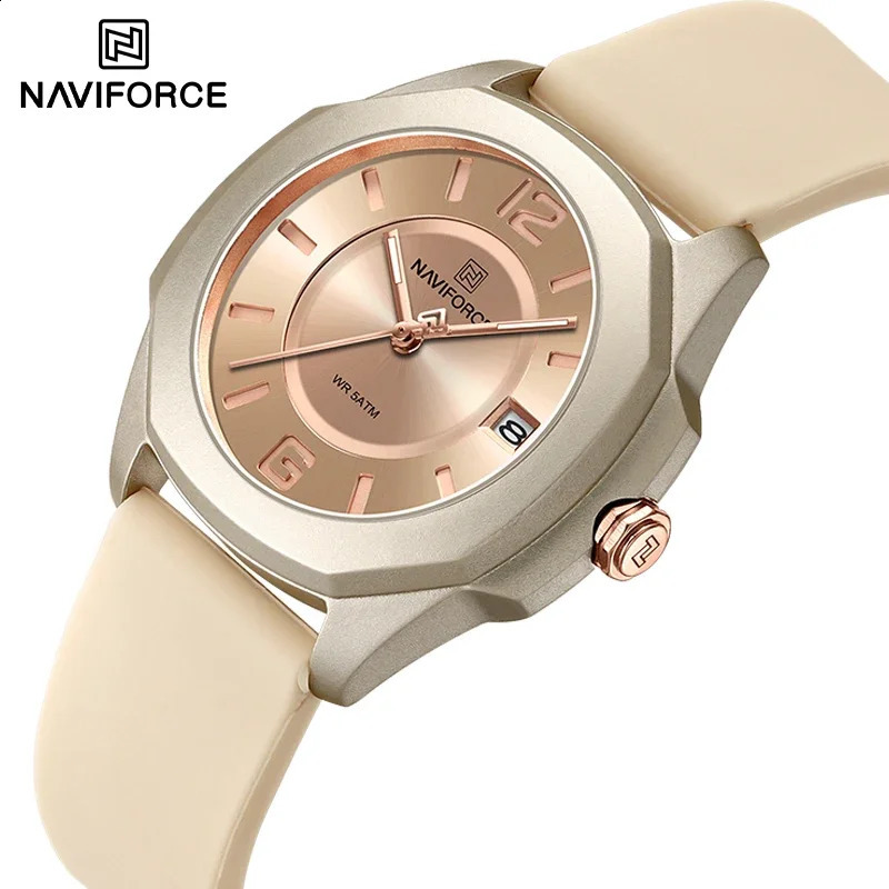 NAVIFORCE NF7107 Quartz Calendar Waterproof and Shockproof Watches for Women Clocks 251021