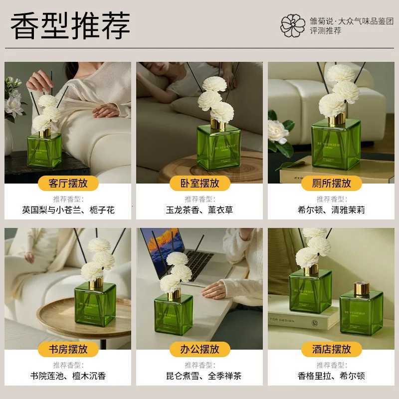 Flameless Rattan Aratherapy Essential Oil for Indoor LonglaHeUse Hotel Bedro Air Freshening ToiletDeodorizingAra Y251023