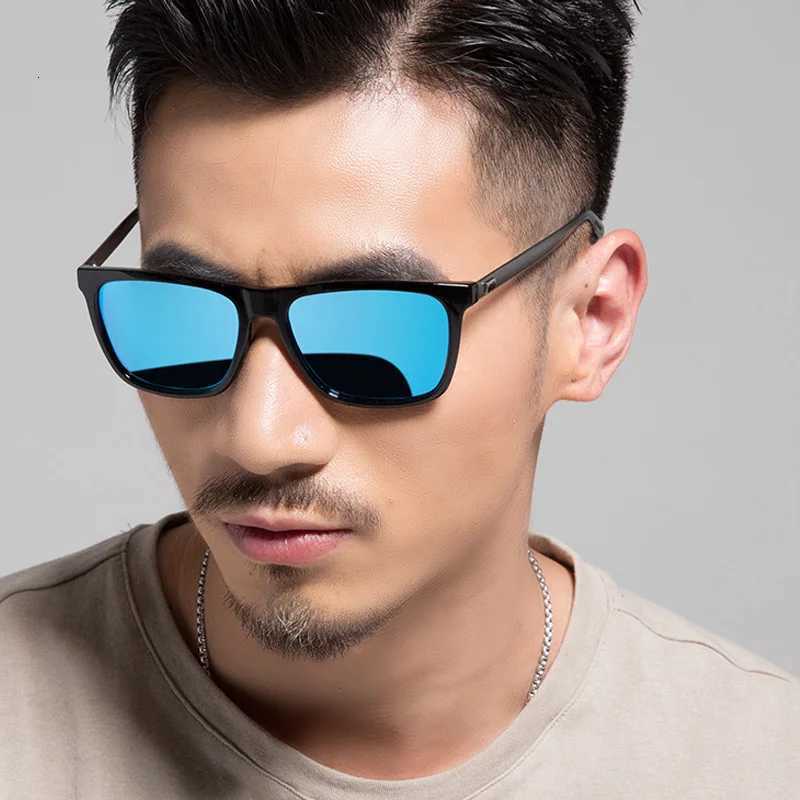 AOWEAR Classic Square Polarized Sunglasses for Men Women Vintage Mirror Sun Glasses Unisex Driving Retro Eyewear Gafas De SolW251023