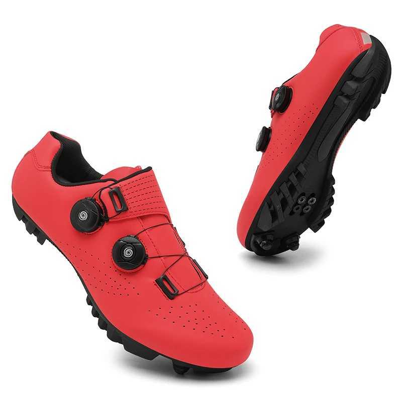New Cycling Sports Shoes Men MTB Pedal Bicycle Shoes Women Lightweight Road SelfLocking SPD Racing Shoes Unisex Cycling Shoes J251023