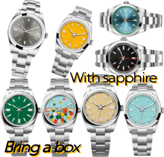 Classic Women's/Men's Mechanical Watch/36/40mm, 904L Stainless Steel Strap with Luminous/Sapphire/Waterproof Dial, 2813 Fashion Classic Series Men's Watch