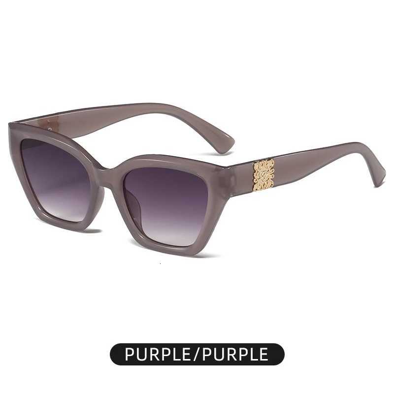Sunes For Wen 2025 New Retro Cat Eye Sunshade Sun Protection Fashion Street Photogrhy Sunes Trend 3198W251023