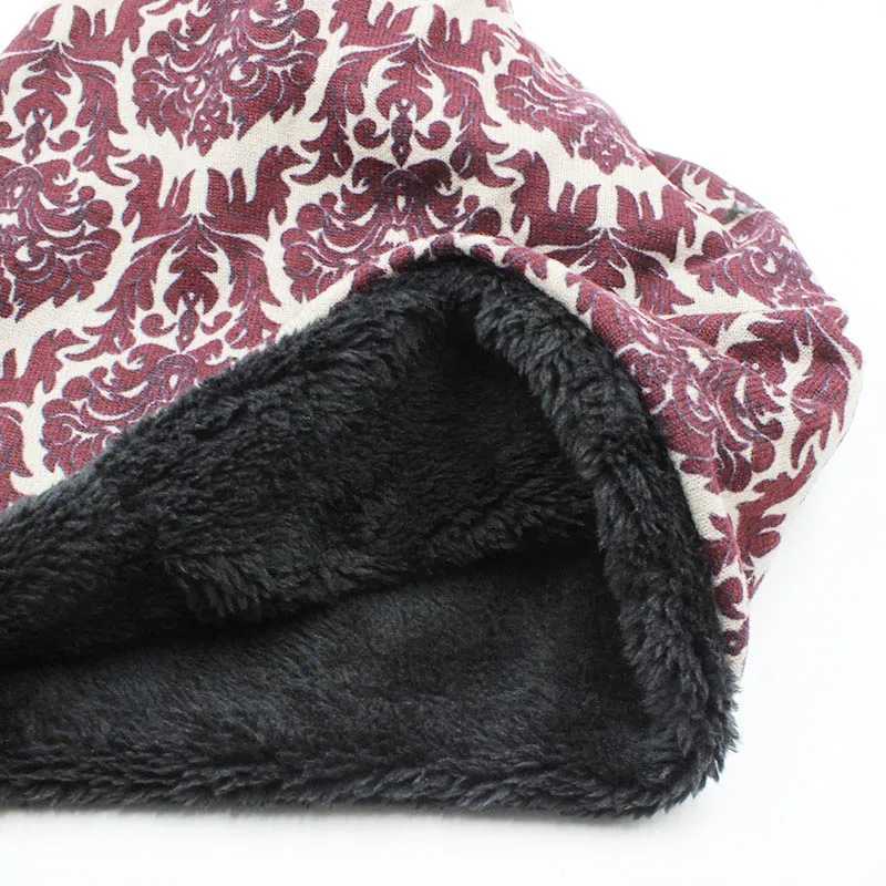 Warm Wen Sklies Beanies Autumn Winter Vintage Design Dualuse Hats For Ladies Girl Cho Loss pecia Finino Scarf M91502W251023