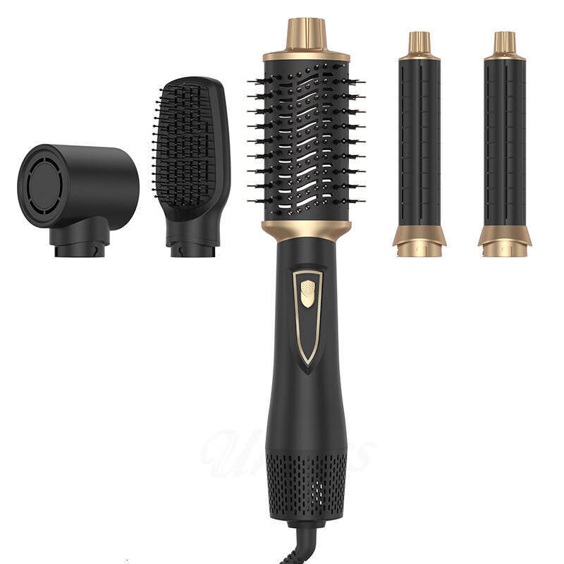 Famous Brand Designer In High Power Low Speed Brushed Hot Air Comb Curling Iron Straightener Multi Functional Hair Dryer