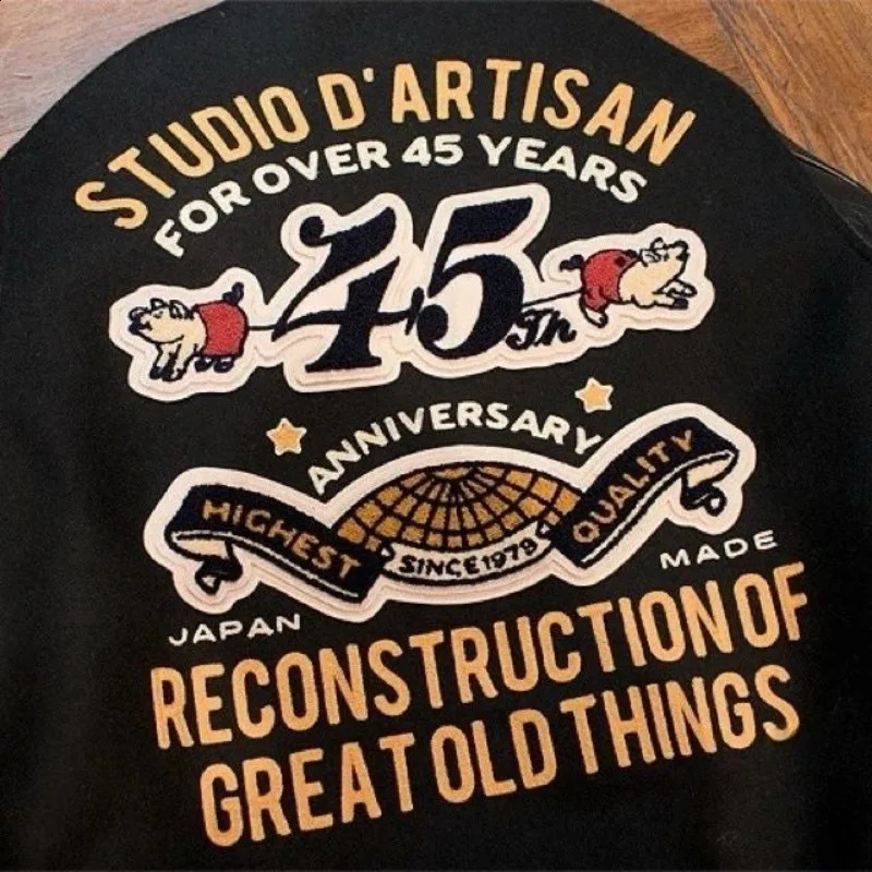 American Fashion Letter ed Leather Sleeve Jacket Men Y2K Harajuku Hiphop Couple Baseball Uniform 251023