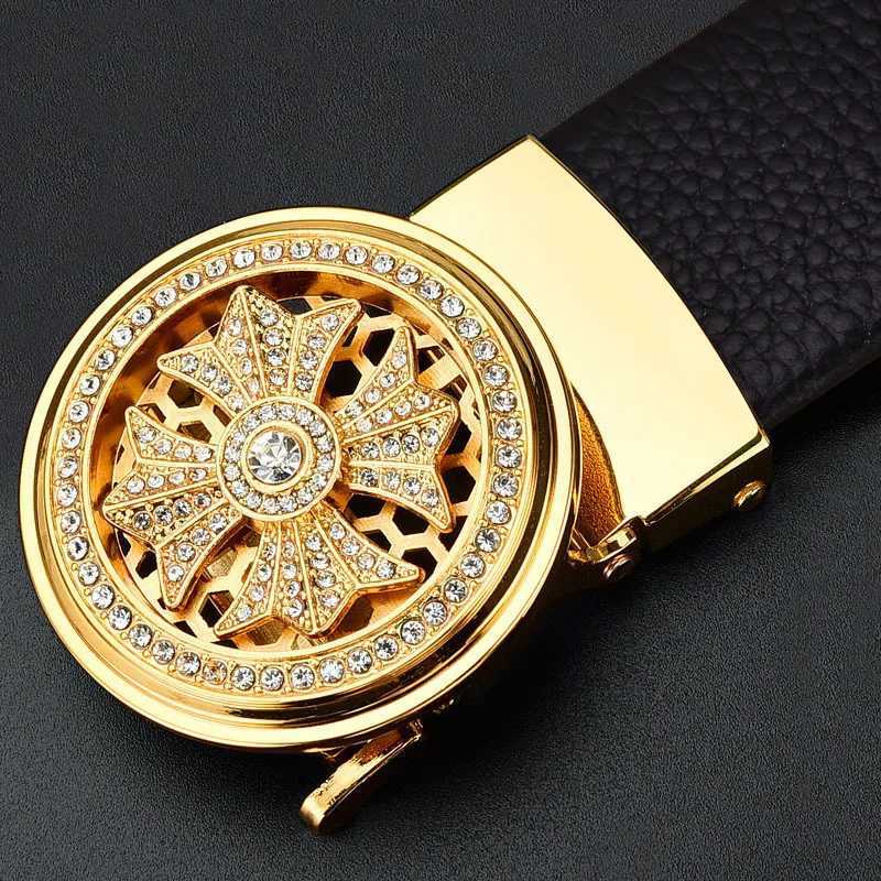 Luxury Brand Men Belt High Quality Leather Business Designer famous Belts for men Jeans Strap Male Metal Buckle beltXJ251023