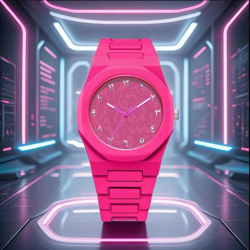 Simple Casual Men Women Watch Color Quartz Watches Plastic Strap Exquisite Business Round Dial Wristwatch for Daily Life GiftsL251023