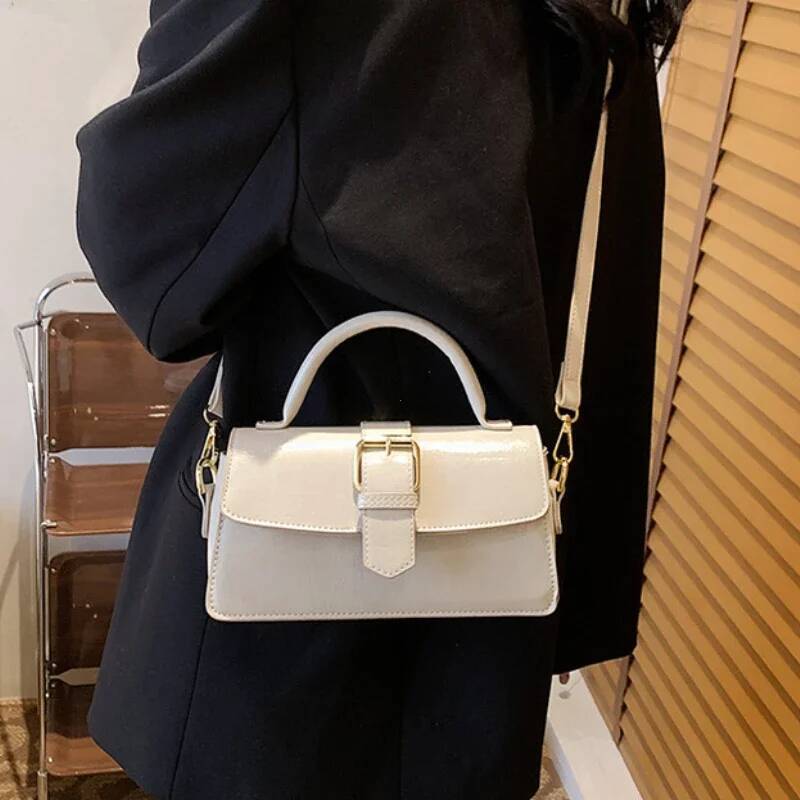 designer bags retro luxury handbags small square bags versatile and simple crossbody bags commuting bags women's shoulder bags