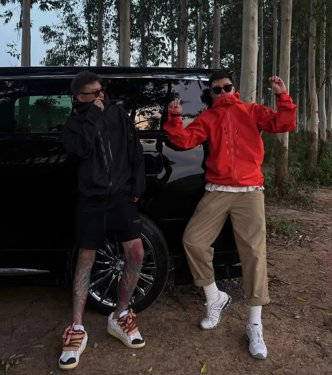 ARC Three Layer Mens High Quality Camping Coat Outdoor SV Embroidery Waterproof Windbreaker Hiking Ski Jackets Unisex 251018