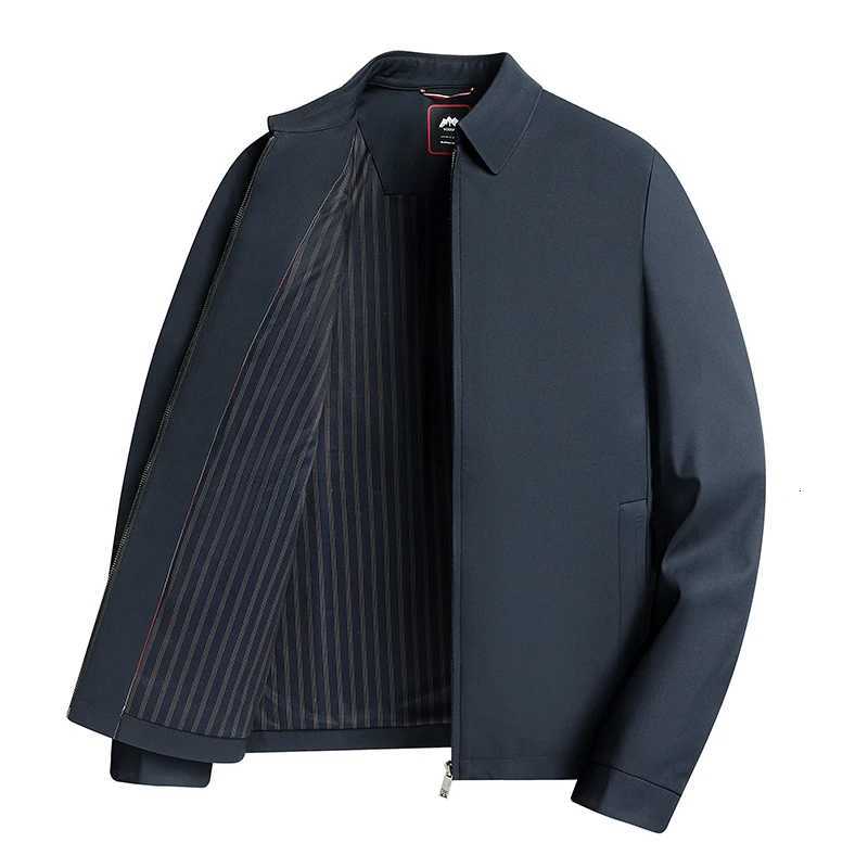 New Mens Fashion Classic Business Solid Color British Style Outdoor Travel Trend Everything Work Executive Casual Jacket W251023