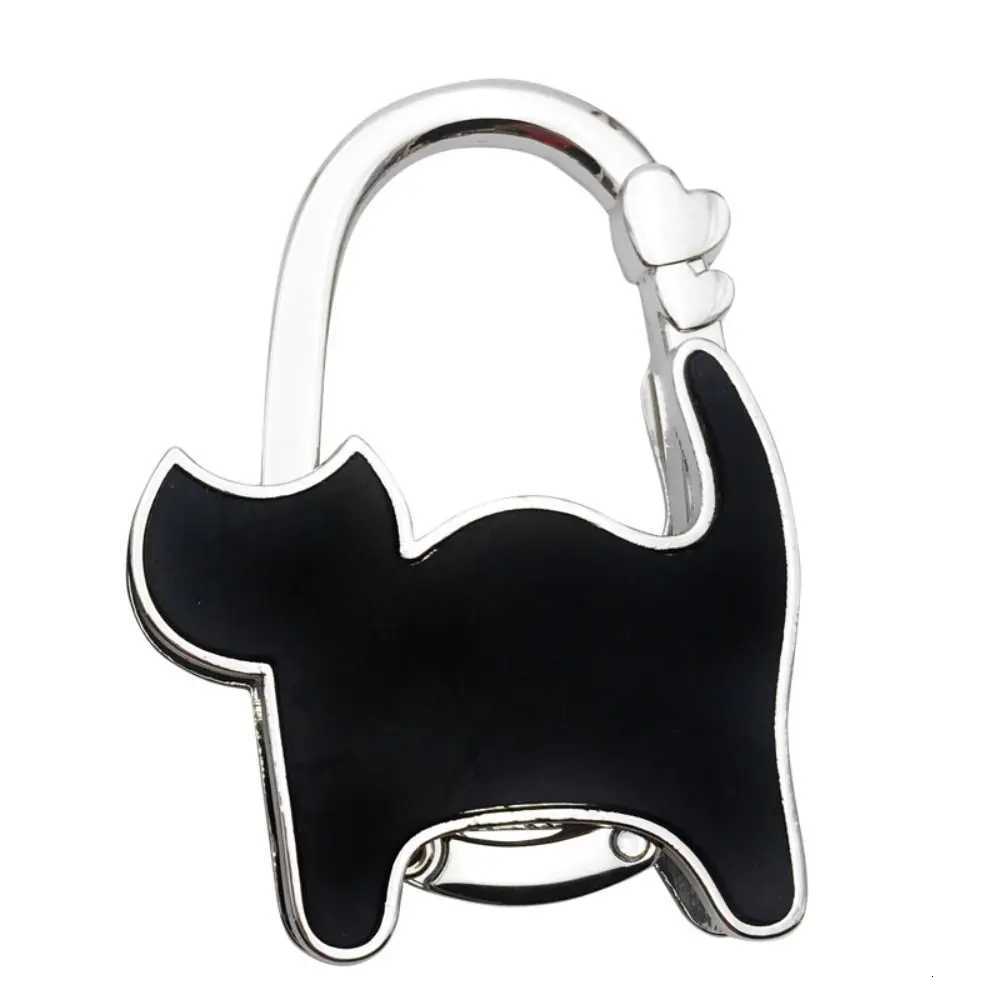 Hot Cat Shape Handbag Hook Portable Folding Purse Hanger Holder Women Bag Organizer Home Decoration Table Edge Hanging Hooks Z251023