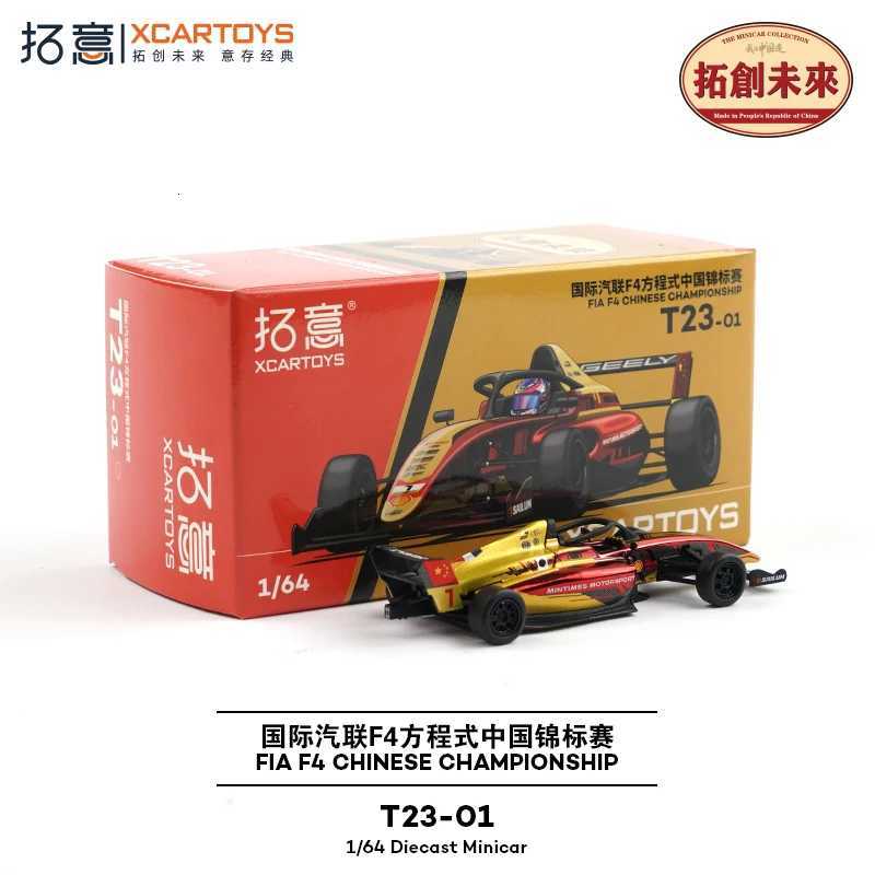 Xcartoys 164 FIA F4 CHINESE CHAMPIONSHIP Diecast Car Model Vehicle Collection Gifts For AdultsT251023