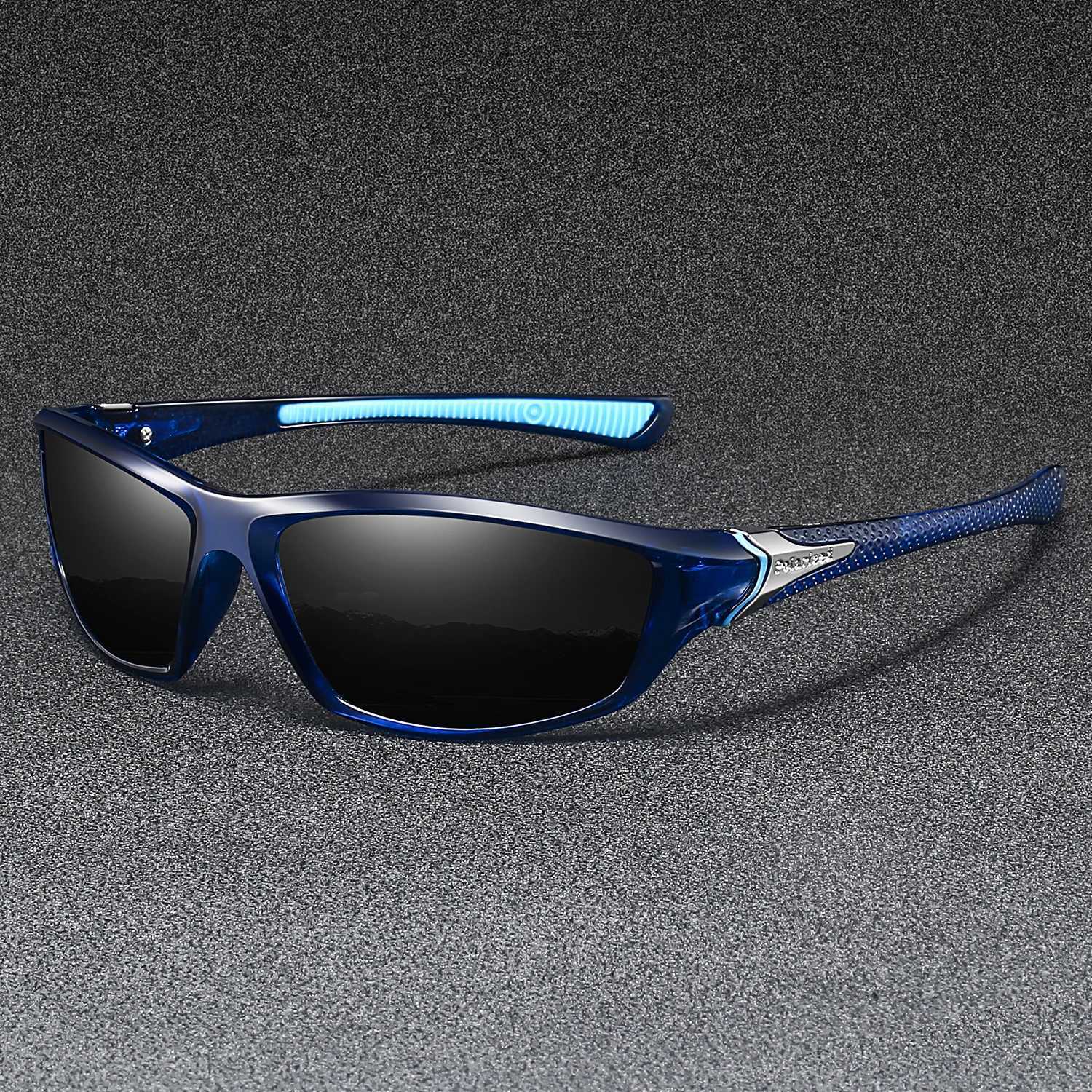 UV400 Polarized Fishing Sunglasses Retro WrapAround Lightweight for Driving Outdoor UnisexW251023