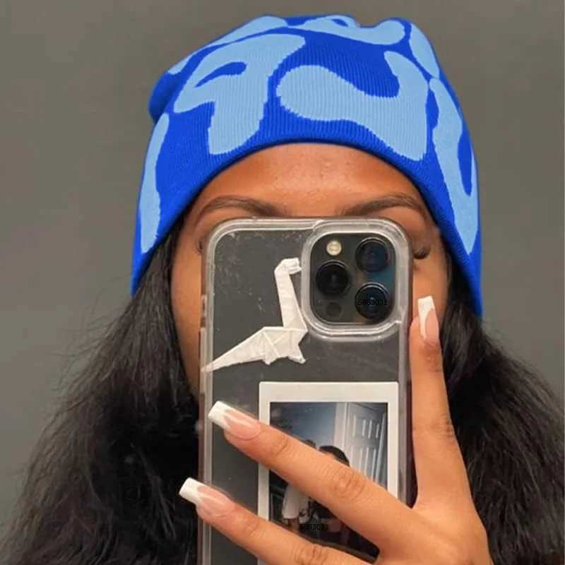 Womens MEA CULPA Hip Hop Knit Cap Unisex Y2K Cold Hat Mens Fashion Stretch Thermal BeanieXJ251023
