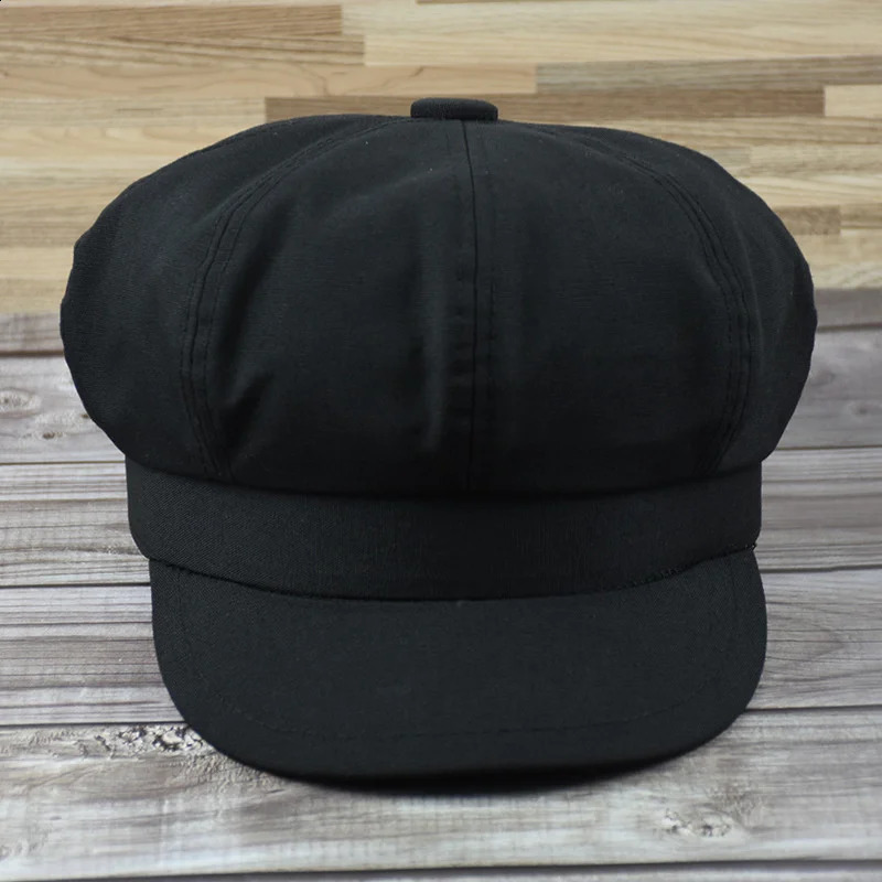 Plus Size Canvas Octagonal Hat Woman Fashion sboy Caps Men Big Size Beret 54cm 56cm 575cm 59cm 6162cm 251021