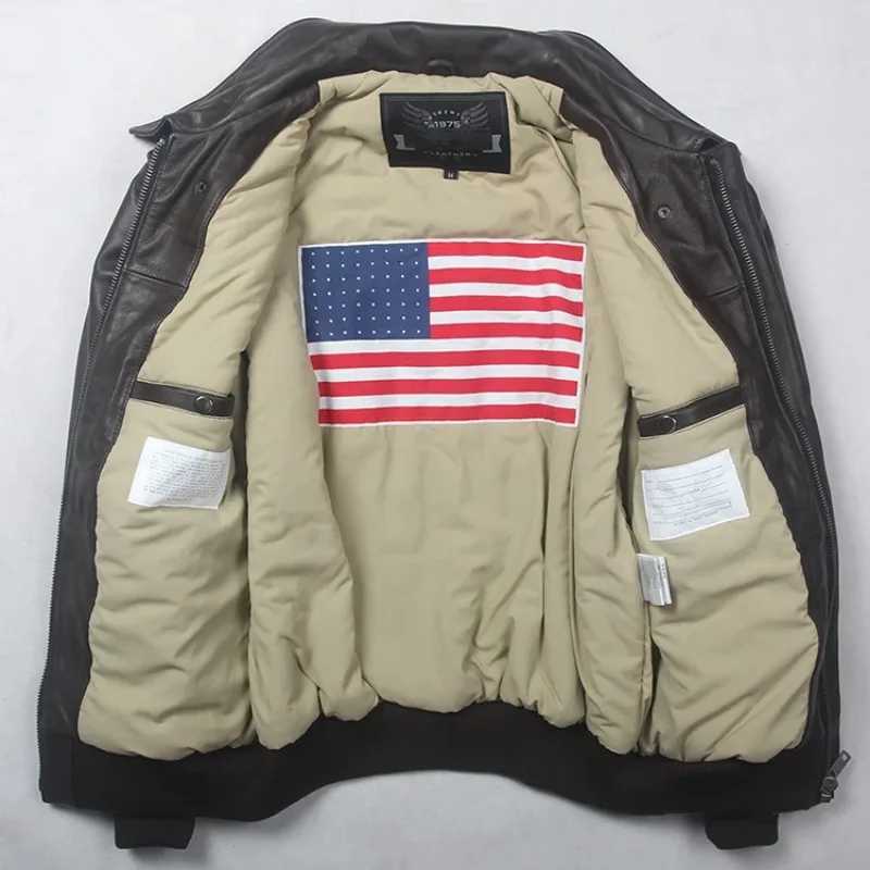 Mens PU Leather Lapel Jacket Men Motorcycle Leather Coat Autumn and Early Winter American Style Jackets Padding Cotton Warm W251023