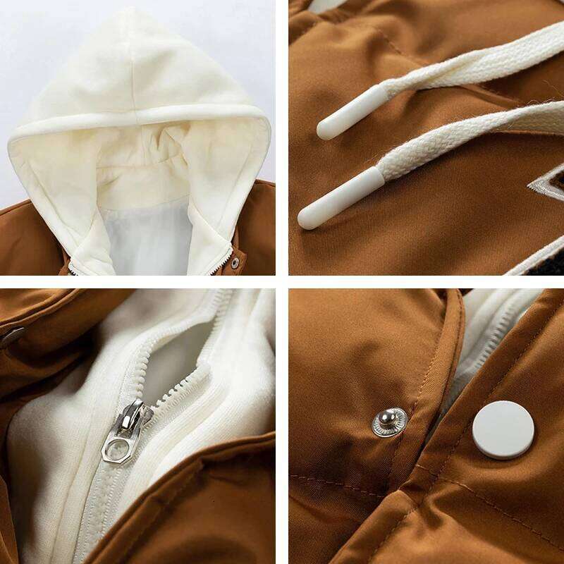 Winter Fashion hickened Jacket Warm Windproof Men Autumn Casual Outwear Jackets Parkas Coats Male