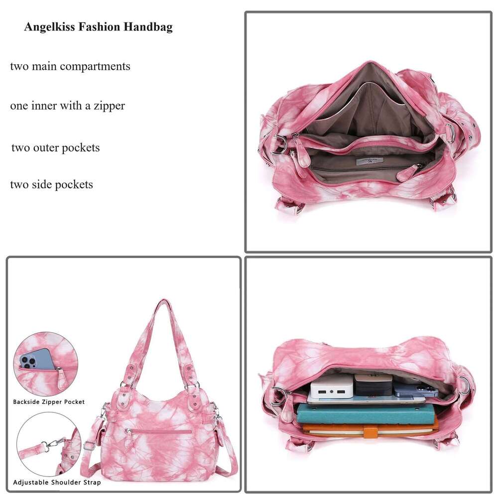 Women Handbags Satchel Top-handle shoulder bag PU Crossbody Bag Dumpling Pack Multi-pockets Shoulder Bags Purse