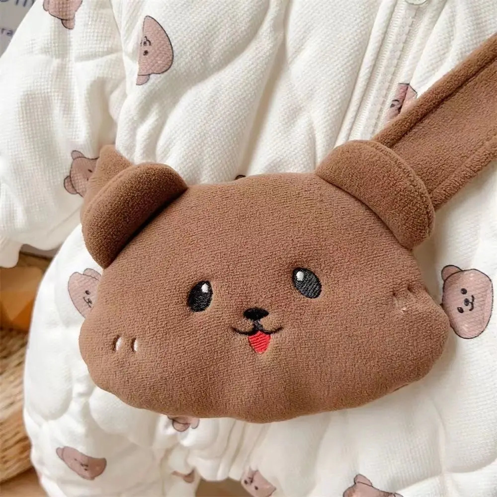 Winter Baby Snowsuit Cute Cartoon Warm Padded Romper 012M Boys Girls Outfit 251023