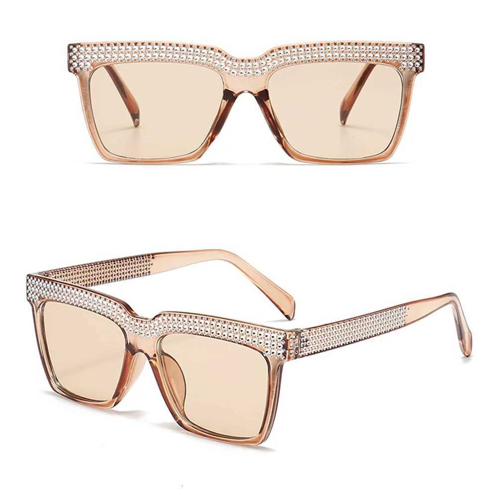 Luxury Crystal Diamond Sunglasses Women Unique Square Fashion Sun Glasses Full Frame High Quality Durable Eyewear Goggles UV400W251023