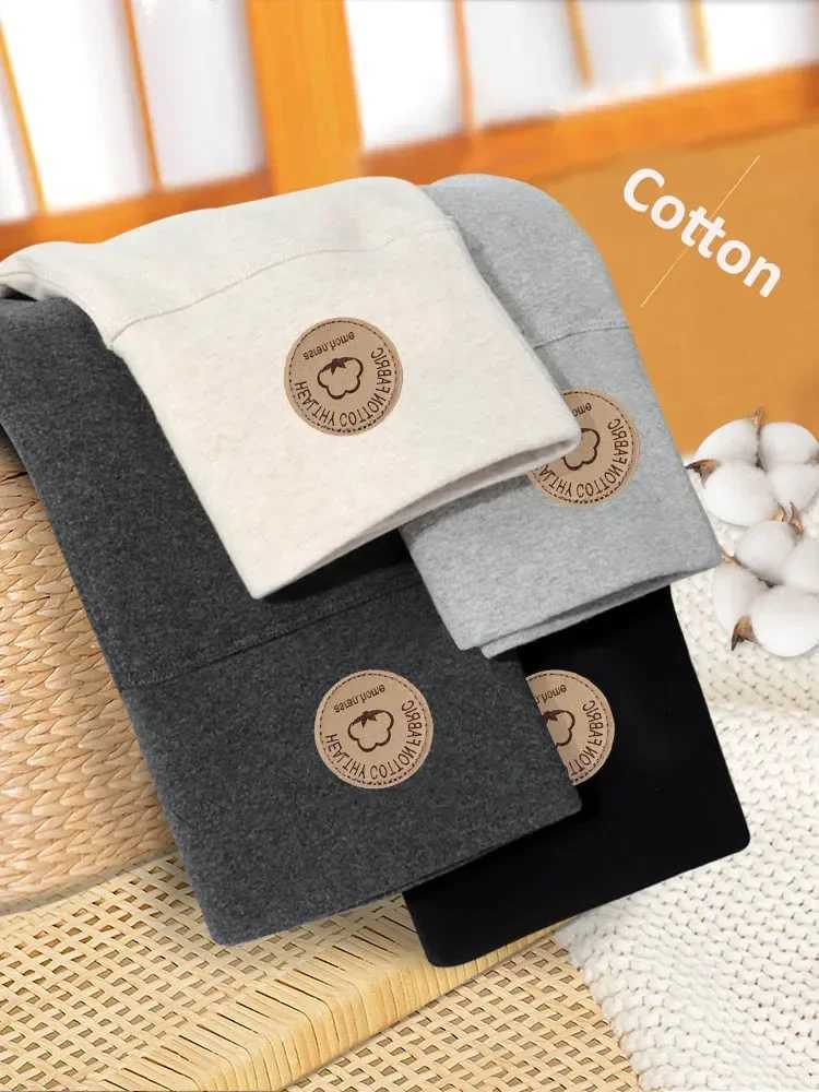 Womens Leggings with Fleece Thick Warm Velvet Cotton Tights Female Legging Pants Winter Skinny Grey Thermal Leggings for WomenT251023