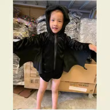 Halloween and Christmas children's costume role-playing cute little devil bat costume vampire performance