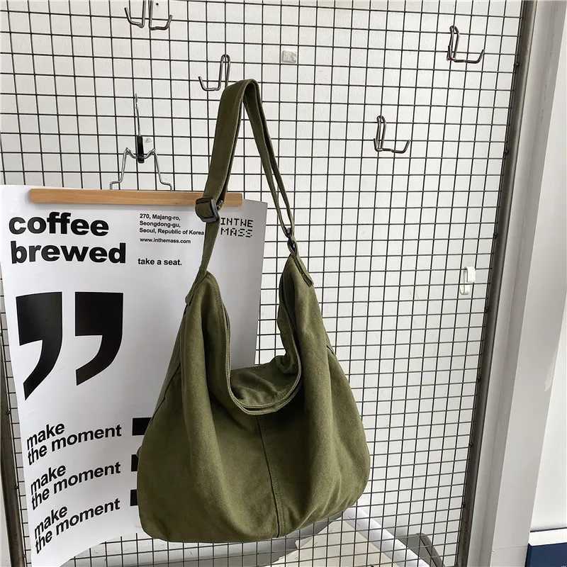 CGCBAG 2024 Shoulder Bag Women Shopper Canvas Tote Bag Female Solid Simple Large Capacity Crossbody Bags Women Designer HandbagsL251023