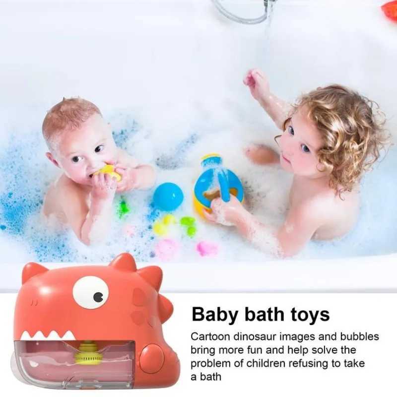 Automatic Bubble Bath Machine Cartoon Bathtub Bubble Toys for Kids Suitable for Ages 35 Fun Bath Time Gift J251023