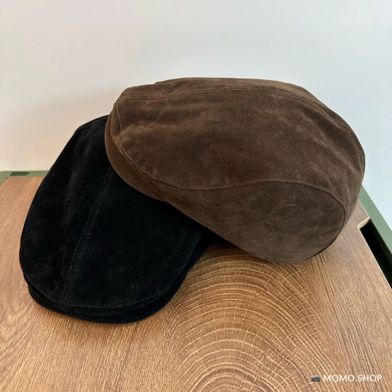 Faux Suede Beret sboy Cap Fall Winter Warm Soft Unisex Hat Classic British Style for Women Men Vintage Fashion 251021